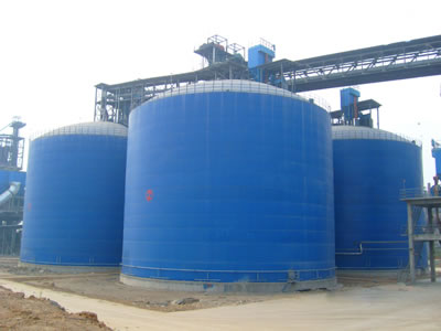 山东水泥钢板库改造