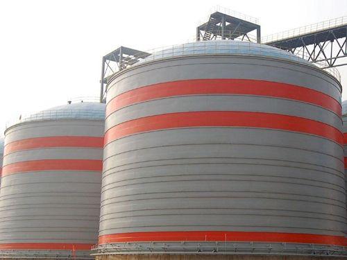 山东大型钢板库施工气化改造施工方案及气化管安装说明